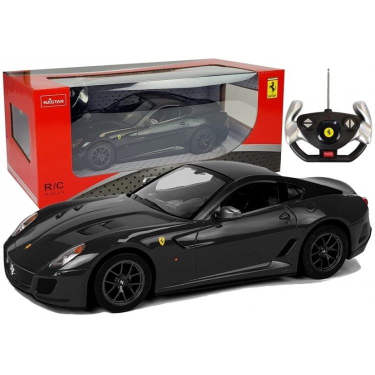 Autíčko R / C Ferrari 599 GTO 1:14 RASTAR čierne Autíčko R / C Ferrari 599 GTO 1:14 RASTAR čierne